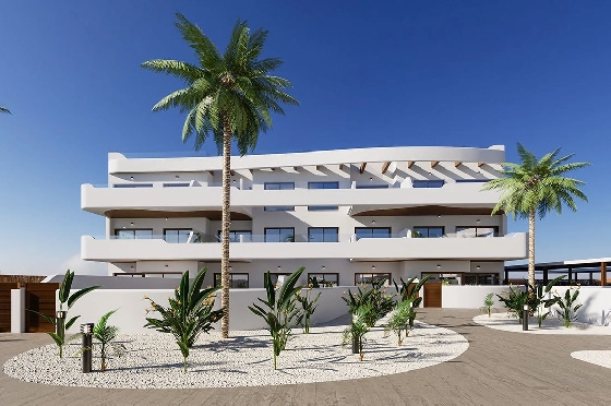 Penthouse Apartment in Los Alcazares zu verkaufen, Wohnfläche 175 m², Zustand Erstbezug, 3 Schlafzimmer, 2 Badezimmer, Pool, ref.: HA-LAN-432-A04-9