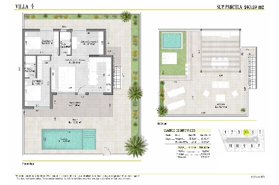 Villa in Alhama de Murcia zu verkaufen, Wohnfläche 205 m², Zustand Erstbezug, Grundstück 231 m², 3 Schlafzimmer, 2 Badezimmer, Pool, ref.: HA-AHN-111-E02-7