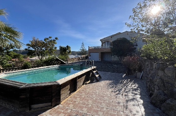 Villa in Denia-La Sella zu verkaufen, Wohnfläche 109 m², Baujahr 1985, + Zentralheizung, Klimaanlage, Grundstück 1003 m², 3 Schlafzimmer, 2 Badezimmer, Pool, ref.: JS-1624-27