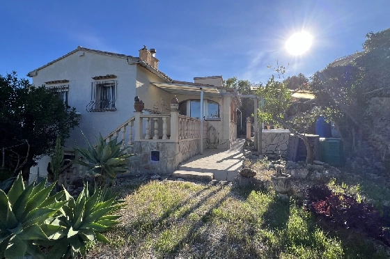 Villa in Denia-La Sella zu verkaufen, Wohnfläche 109 m², Baujahr 1985, + Zentralheizung, Klimaanlage, Grundstück 1003 m², 3 Schlafzimmer, 2 Badezimmer, Pool, ref.: JS-1624-37