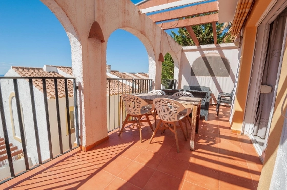 Reihenhaus in Calpe(Calpe) zu verkaufen, Wohnfläche 80 m², Klimaanlage, 3 Schlafzimmer, 2 Badezimmer, Pool, ref.: COB-3452-10535-7