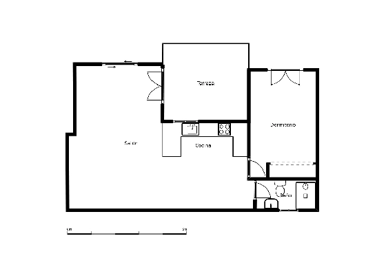 Apartment in Moraira(Moraira) zu verkaufen, Wohnfläche 66 m², 1 Schlafzimmer, 1 Badezimmer, ref.: CA-A-1802-AMBE-21