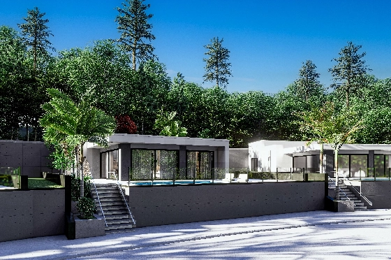 Villa in Pedreguer(Monte Solana) zu verkaufen, Wohnfläche 100 m², Klimaanlage, Grundstück 300 m², 3 Schlafzimmer, 2 Badezimmer, Pool, ref.: CA-H-1804-AMB-5