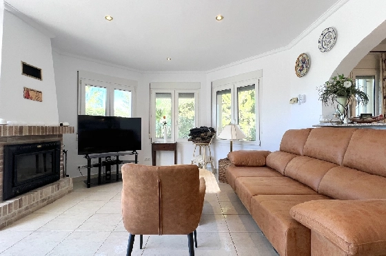 Villa in Denia(Marquesa VI) zu verkaufen, Woongedeelte 122 m², Bouwjaar 2001, Zustand gepflegt, + Fussbodenheizung, Klimaanlage, Grondstuk 802 m², 4 Slaapkamer, 3 Badkamer, Pool, ref.: SC-T0924-10