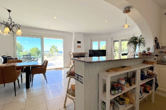 Villa in Denia(Marquesa VI) zu verkaufen, Espace de vie 122 m², Baujahr 2001, Zustand gepflegt, + Fussbodenheizung, Klimaanlage, Terrain 802 m², 4 Chambres à coucher, 3 Salle de bain, Pool, ref.: SC-T0924-13