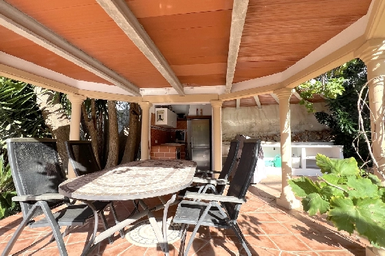 Villa in Denia(Marquesa VI) zu verkaufen, Woongedeelte 122 m², Bouwjaar 2001, Zustand gepflegt, + Fussbodenheizung, Klimaanlage, Grondstuk 802 m², 4 Slaapkamer, 3 Badkamer, Pool, ref.: SC-T0924-34