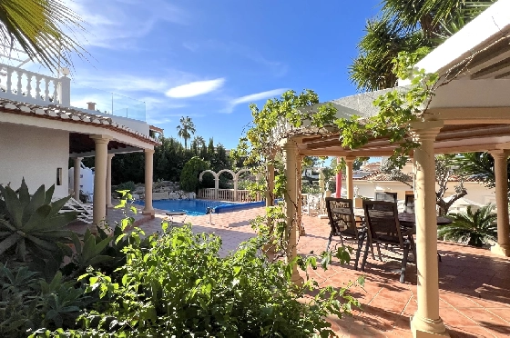 Villa in Denia(Marquesa VI) zu verkaufen, Zona de estar 122 m², Baujahr 2001, Zustand gepflegt, + Fussbodenheizung, Klimaanlage, Terreno 802 m², 4 Dormitorio, 3 Bano, Pool, ref.: SC-T0924-6