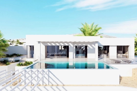 Villa in Moraira(Solpark) zu verkaufen, Wohnfläche 239 m², Klimaanlage, Grundstück 800 m², 3 Schlafzimmer, 2 Badezimmer, Pool, ref.: CA-H-1818-AMB-3