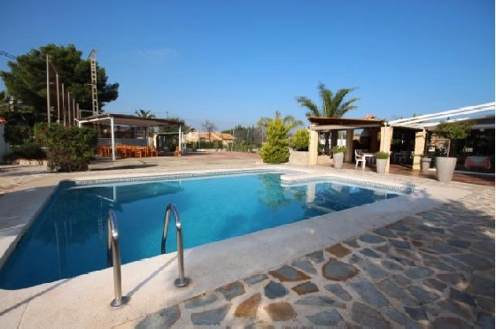 Villa in Denia(Galeretes) zu verkaufen, Wohnfläche 400 m², Baujahr 1977, Zustand modernisiert, + Zentralheizung, Klimaanlage, Grundstück 2392 m², 6 Schlafzimmer, 2 Badezimmer, Pool, ref.: SC-T1515-38