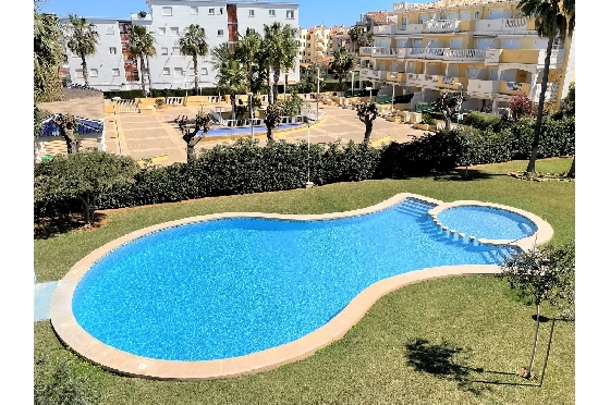 Apartment in Denia(Las Marinas) zur Ferienvermietung, Wohnfläche 90 m², Baujahr 2003, Zustand gepflegt, + Zentralheizung, Klimaanlage, 1 Schlafzimmer, 1 Badezimmer, Pool, ref.: T-0318-2